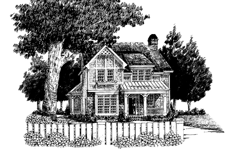Home Plan - Exterior - Front Elevation 3 for European House Plan #927-320 - 3 bed, 2.5 bath