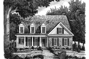 Colonial Style House Plan - 4 Beds 3 Baths 2187 Sq/Ft Plan #927-796 