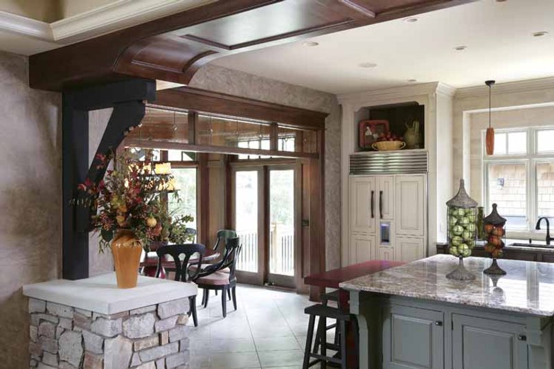 House Design - Interior - Kitchen 1 for Craftsman House Plan #928-32 - 4 bed, 3.5 bath