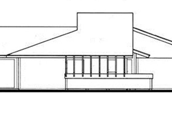 Exterior - Other Elevation 1 for Contemporary House Plan #30-335 - 4 bed, 2 bath