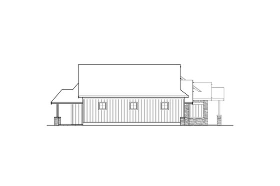Exterior - Other Elevation for Traditional House Plan #124-1318 - 4 bed, 4.5 bath