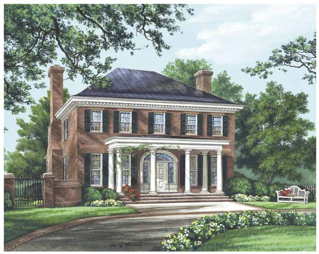 Federal House Layout Federal Style House Plans