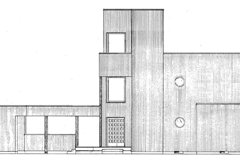 Dream House Plan - Exterior - Front Elevation 3 for Contemporary House Plan #320-1018 - 3 bed, 2 bath