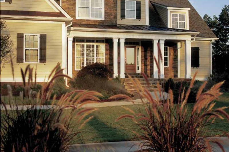 House Blueprint - Exterior - Front Elevation 6 for Country House Plan #927-854 - 4 bed, 3.5 bath