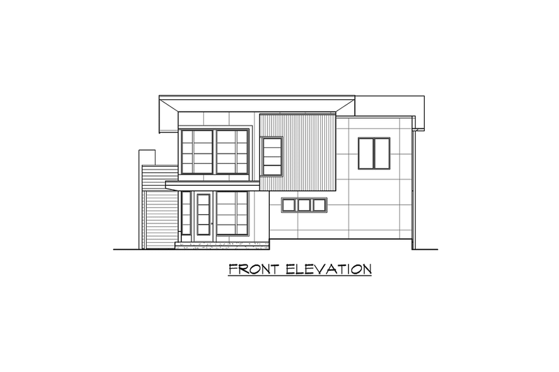 Architectural House Design - Exterior - Other Elevation 1 for Contemporary House Plan #132-228 - 5 bed, 3 bath