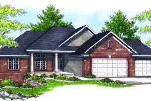 Traditional Exterior - Front Elevation Plan #70-610