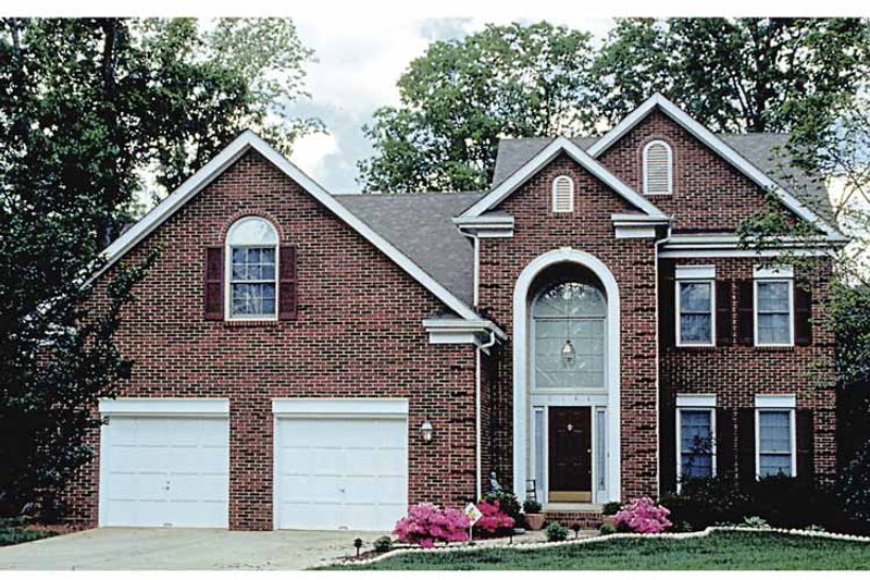 Architectural House Design - Exterior - Front Elevation 3 for Traditional House Plan #453-474 - 3 bed, 2.5 bath
