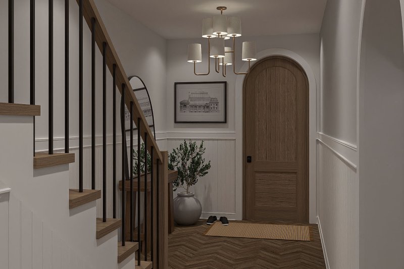 Home Plan - Interior - Entry for Cottage House Plan #455-722 - 4 bed, 4.5 bath