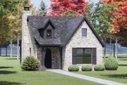 Cottage Style House Plan - 2 Beds 2 Baths 1182 Sq/Ft Plan #1096-142 