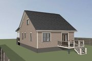 Bungalow Style House Plan - 3 Beds 2 Baths 1460 Sq/Ft Plan #79-206 