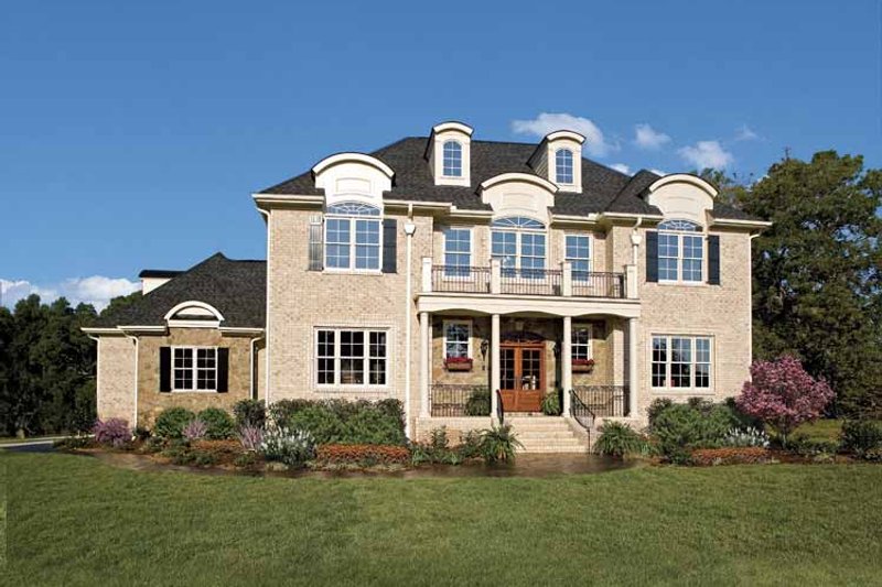 Home Plan - Exterior - Front Elevation 4 for Country House Plan #929-678 - 5 bed, 4.5 bath