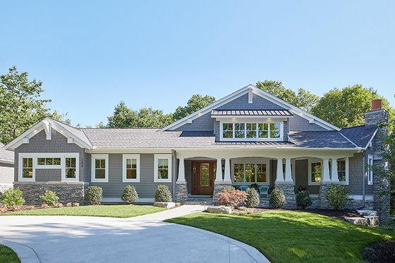 Dream House Plan - Exterior - Front Elevation for Craftsman House Plan #928-295 - 2 bed, 2.5 bath