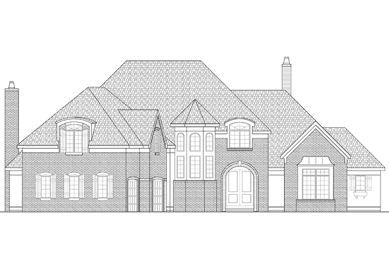 Architectural House Design - Country Exterior - Front Elevation Plan #328-446