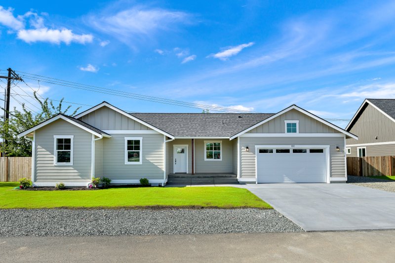 House Design - Exterior - Front Elevation 3 for Craftsman House Plan #1070-202 - 3 bed, 2 bath