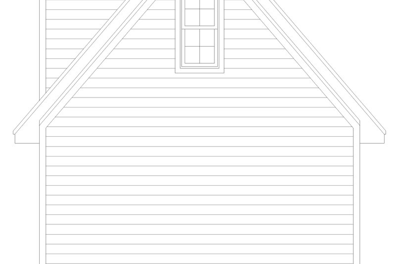 House Plan Design - Exterior - Rear Elevation for Craftsman House Plan #932-1339, 0 bath