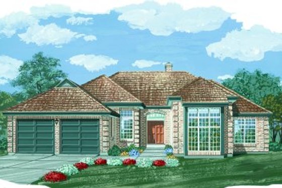 Exterior - Other Elevation for Traditional House Plan #47-613 - 3 bed, 2.5 bath