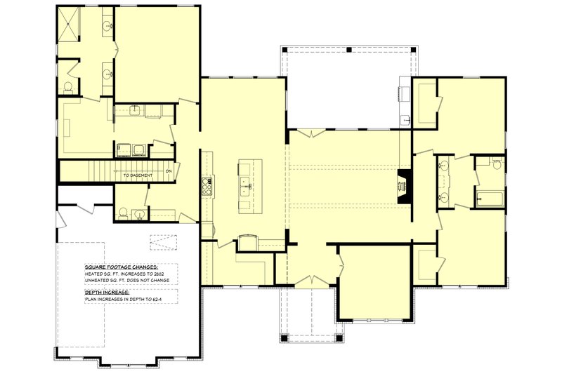 Dream House Plan - Floor Plan - Other Floor for Farmhouse House Plan #430-273 - 3 bed, 2.5 bath