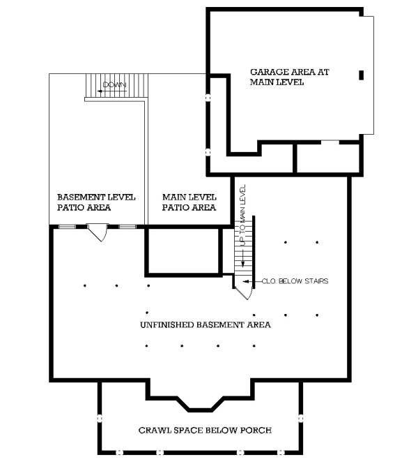 Architectural House Design - Southern Floor Plan - Other Floor Plan #45-249