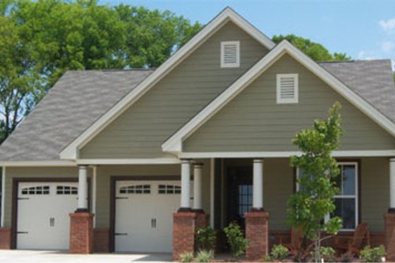 Exterior - Front Elevation for Traditional House Plan #63-237 - 3 bed, 2 bath