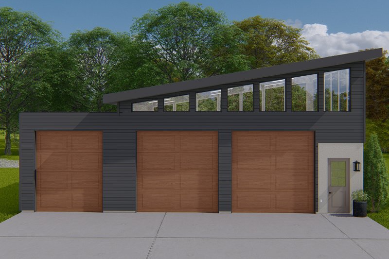 House Design - Modern Exterior - Front Elevation Plan #1060-144