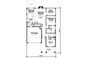 Cottage Style House Plan - 2 Beds 2 Baths 1511 Sq/Ft Plan #20-2391 