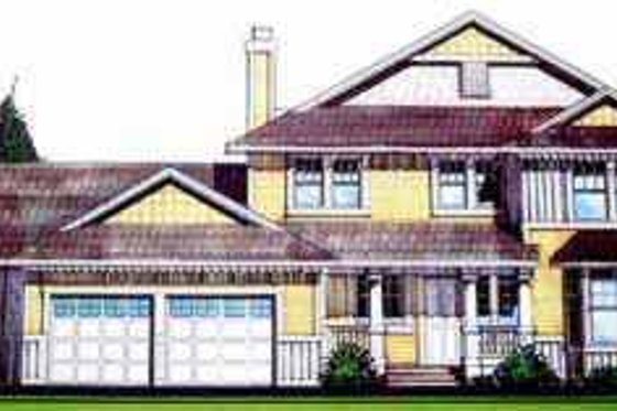 Exterior - Front Elevation for Traditional House Plan #78-193 - 3 bed, 2.5 bath