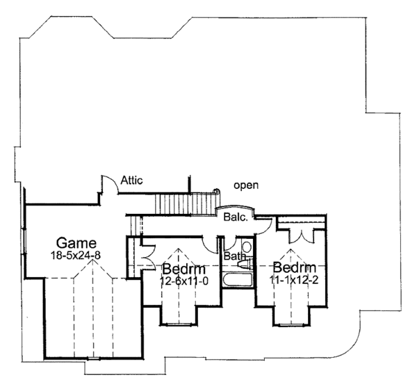 Architectural House Design - Victorian Floor Plan - Other Floor Plan #120-199