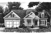 Colonial Style House Plan - 3 Beds 2 Baths 1779 Sq/Ft Plan #927-669 