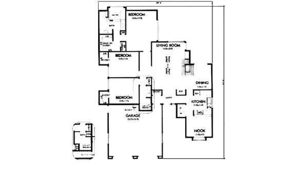 Home Plan - Prairie Floor Plan - Main Floor Plan #320-1325