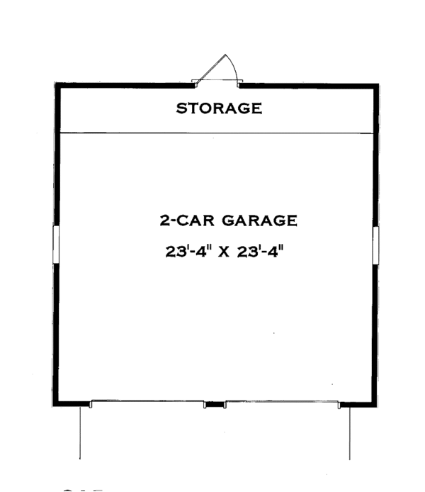 Home Plan - Country Floor Plan - Other Floor Plan #3-298