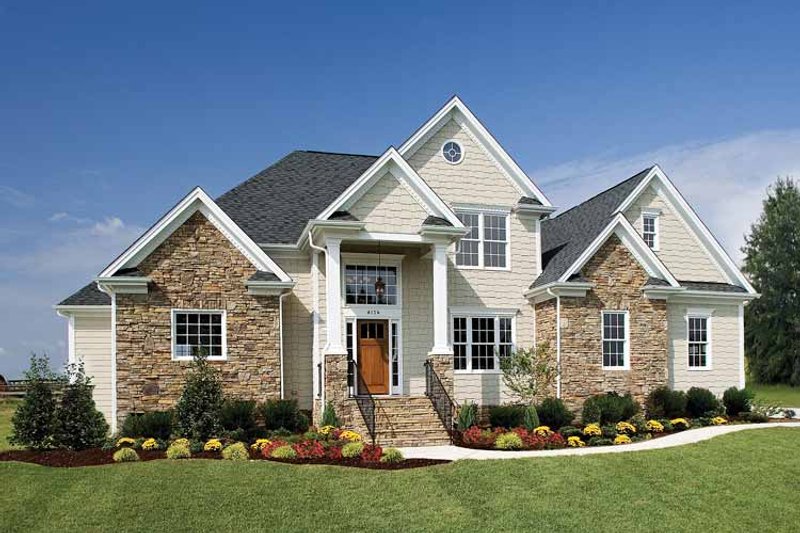 Home Plan - Country Exterior - Front Elevation Plan #929-672