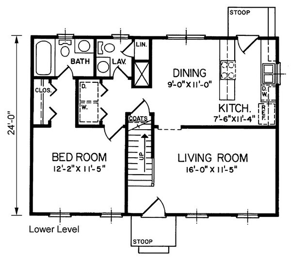 Dream House Plan - Traditional Floor Plan - Main Floor Plan #54-634