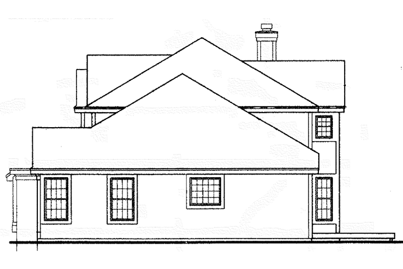 Architectural House Design - Floor Plan - Other Floor for European House Plan #320-523 - 3 bed, 2.5 bath