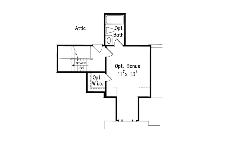 Dream House Plan - Floor Plan - Other Floor for Country House Plan #927-871 - 4 bed, 3 bath