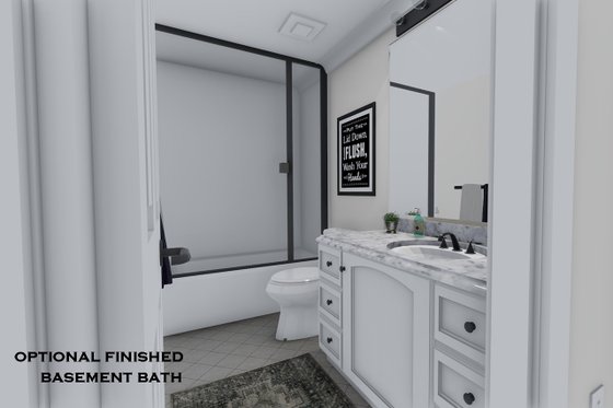 Opt. Finished Basement Bath