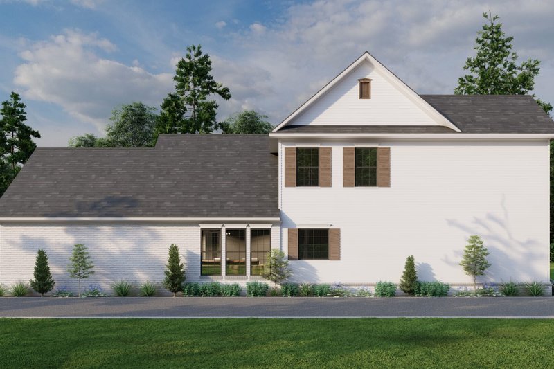 House Plan Design - Exterior - Other Elevation 5 for Farmhouse House Plan #17-286 - 4 bed, 2.5 bath