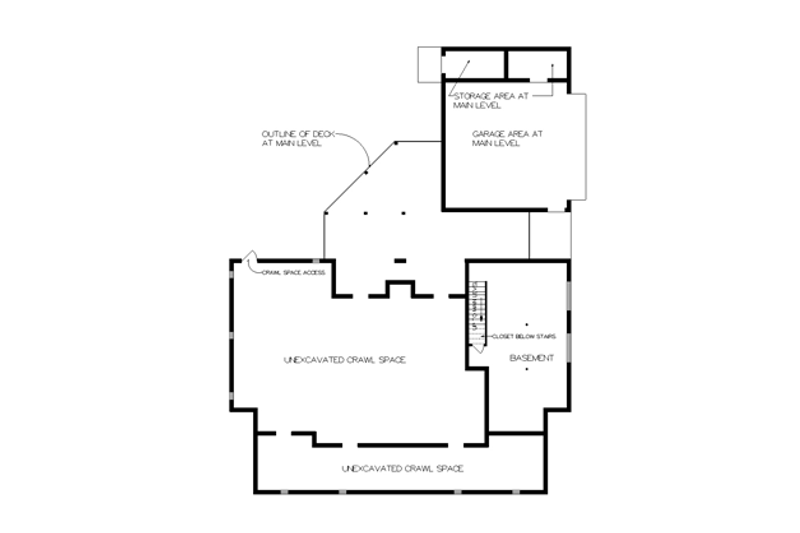 Home Plan - Floor Plan - Lower Floor for Victorian House Plan #45-467 - 4 bed, 3.5 bath