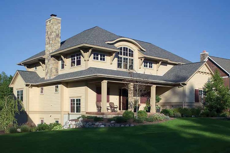 Dream House Plan - Craftsman Exterior - Front Elevation Plan #928-186