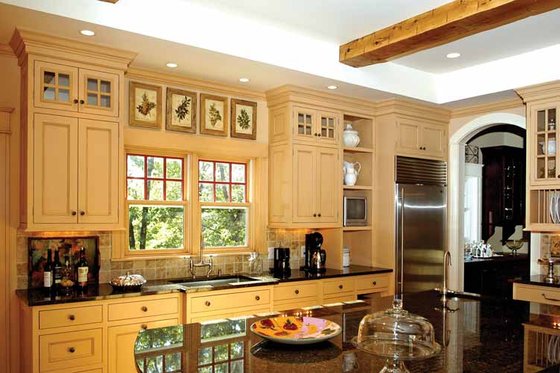 Interior - Kitchen 1 for Traditional House Plan #928-26 - 3 bed, 2.5 bath