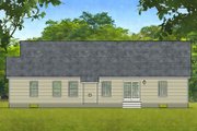 Ranch Style House Plan - 2 Beds 2 Baths 1588 Sq/Ft Plan #1010-4 