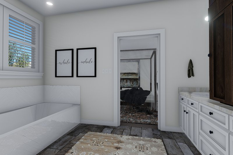 Dream House Plan - Traditional Interior - Master Bathroom Plan #1060-61