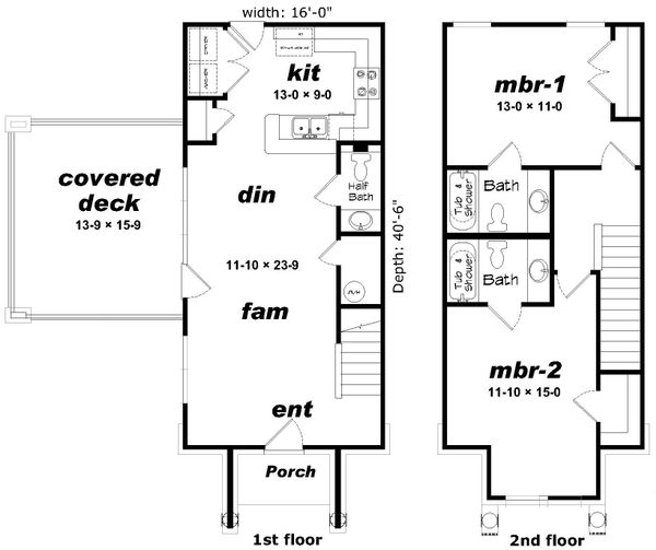 Home Plan - Contemporary Floor Plan - Main Floor Plan #932-134