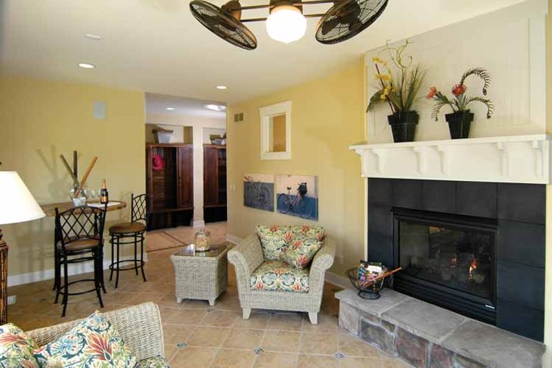 Home Plan - Interior - Family Room 3 for European House Plan #928-28 - 4 bed, 4.5 bath