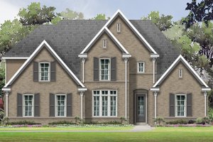 Traditional Exterior - Front Elevation Plan #424-424