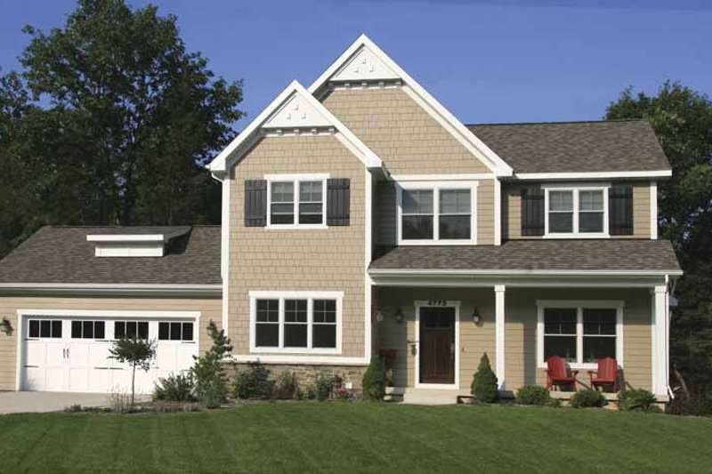 Home Plan - Exterior - Front Elevation 5 for Country House Plan #928-157 - 3 bed, 2.5 bath
