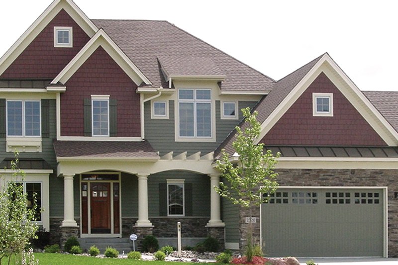 House Design - Craftsman Exterior - Front Elevation Plan #320-997