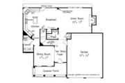 Colonial Style House Plan - 3 Beds 2.5 Baths 2040 Sq/Ft Plan #927-872 