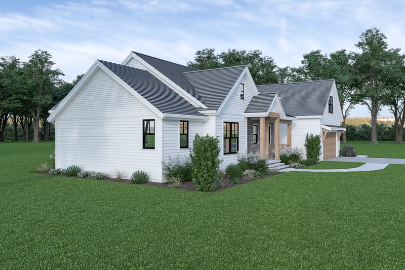 Dream House Plan - Photo 1 for Farmhouse House Plan #1070-91 - 3 bed, 2 bath