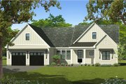 Ranch Style House Plan - 3 Beds 2.5 Baths 2182 Sq/Ft Plan #1010-242 