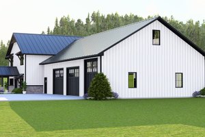 Exterior - Other Elevation 1 for Barndominium House Plan #1064-160 - 3 bed, 2.5 bath